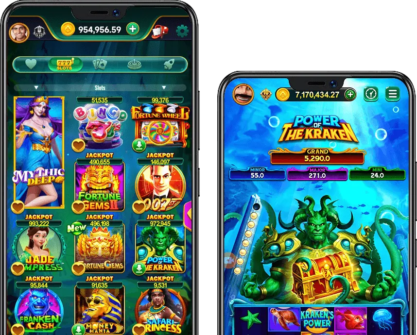 Giao diện 22win Casino trên điện thoại di động